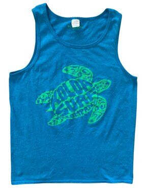 Men's KOLOA SURF COMPANY Sea Turtle Graphic Muscle Tee T-Shirt Size Large